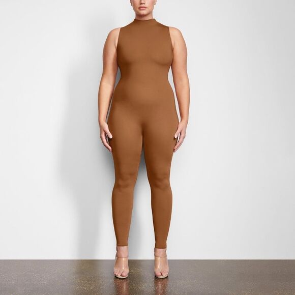 SKIMS Other - NWT Skims Caramel All in One Sleeveless Onesie